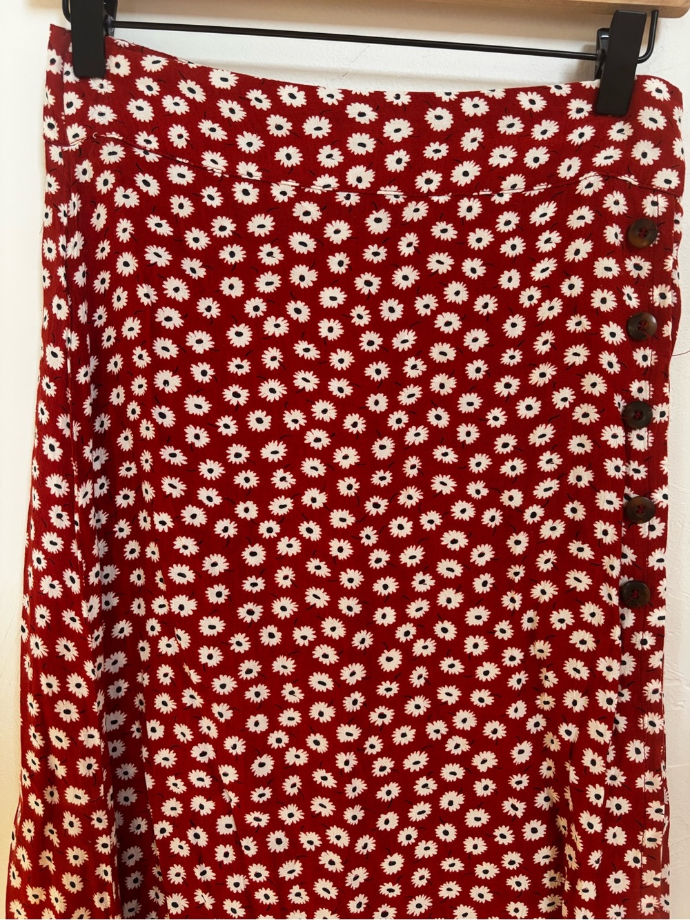 Faithfull the Brand Daisy Print Midi Skirt — Size 4 (AUS 8) - Picture 2 of 7